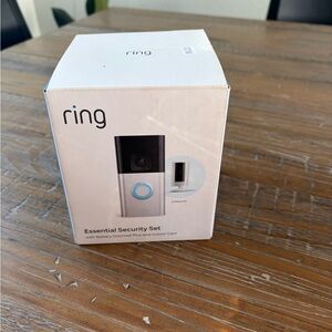 New Ring Battery Doorbell Plus with Indoor Cam